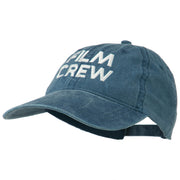 Film Crew Embroidered Washed Cap