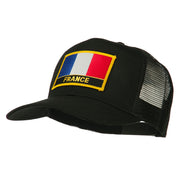 France Country Patched Mesh Back Cap