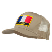 France Country Patched Mesh Back Cap