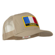 France Country Patched Mesh Back Cap