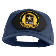 U.S. Army Soldier for Life Patched Solid Cotton Twill Pro Style Cap - Navy OSFM