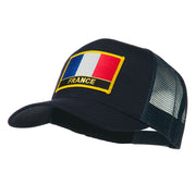 France Country Patched Mesh Back Cap