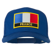 France Country Patched Mesh Back Cap