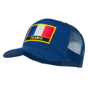 France Country Patched Mesh Back Cap