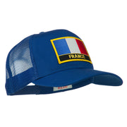 France Country Patched Mesh Back Cap