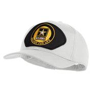 U.S. Army Soldier for Life Patched Solid Cotton Twill Pro Style Cap - White OSFM