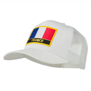 France Country Patched Mesh Back Cap