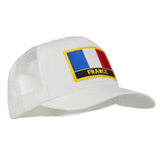 France Country Patched Mesh Back Cap