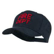 Fire Department Embroidered Cap