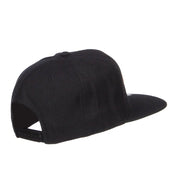 Fading Basketball Embroidered Snapback Cap