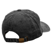 Ask Your Dad Embroidered Unstructured Cotton Cap