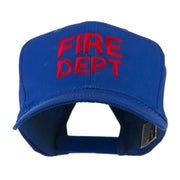 Fire Department Embroidered Cap