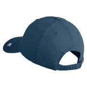 Air Education and Training Command Veteran Embroidered Washed Solid Pigment Dyed Cotton Twill Brass Buckle Cap - Navy OSFM