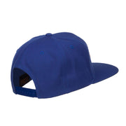 Fading Basketball Embroidered Snapback Cap