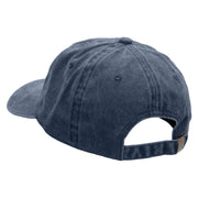 Ask Your Dad Embroidered Unstructured Cotton Cap