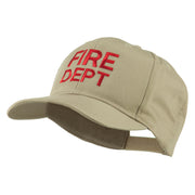 Fire Department Embroidered Cap