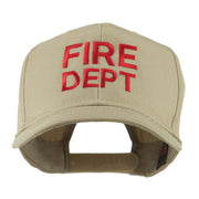 Fire Department Embroidered Cap