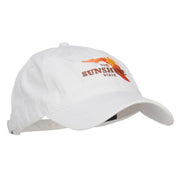 Florida Sunshine State Embroidered Cap