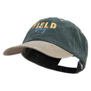 Field Day Logo Embroidered Pigment Dyed Wash Cap