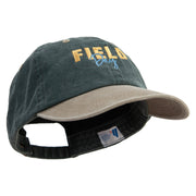 Field Day Logo Embroidered Pigment Dyed Wash Cap