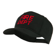 Fire Department Embroidered Cap