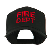 Fire Department Embroidered Cap