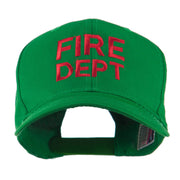 Fire Department Embroidered Cap