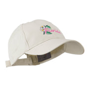 USA State Flower Florida Orange Blossom Embroidery Cap