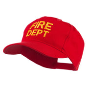 Fire Department Embroidered Cap