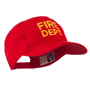 Fire Department Embroidered Cap