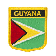 South America Flag Embroidered Patch Shield