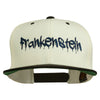 Halloween Frankenstein Embroidered Snapback Cap