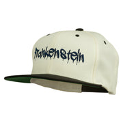 Halloween Frankenstein Embroidered Snapback Cap