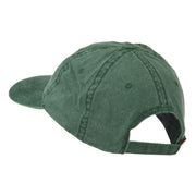 Fleur De Lis with Outline Embroidered Cap