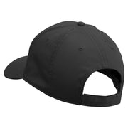 Diving Cute Monster Embroidered Low Profile Cap - Black OSFM