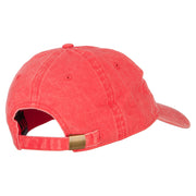 Cuba CUB Flag Embroidered Washed Cotton Twill Cap