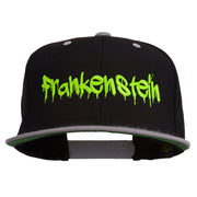 Halloween Frankenstein Embroidered Snapback Cap