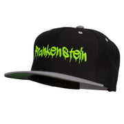 Halloween Frankenstein Embroidered Snapback Cap