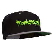 Halloween Frankenstein Embroidered Snapback Cap