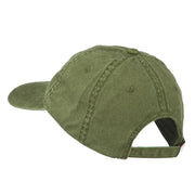 Fleur De Lis with Outline Embroidered Cap