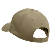 Diving Cute Monster Embroidered Low Profile Cap - Khaki OSFM