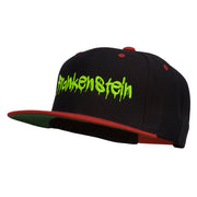 Halloween Frankenstein Embroidered Snapback Cap