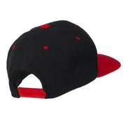 Fly Embroidered Flat Bill Cap