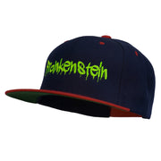 Halloween Frankenstein Embroidered Snapback Cap