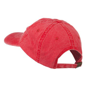 Fleur De Lis with Outline Embroidered Cap