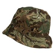 Fly Fishing Embroidered Pigment Dyed Bucket Hat