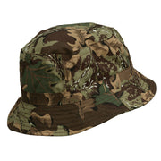 Fly Fishing Embroidered Pigment Dyed Bucket Hat