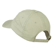 Fleur De Lis with Outline Embroidered Cap