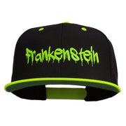 Halloween Frankenstein Embroidered Snapback Cap