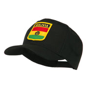 South America Flag Shield Patched Cap